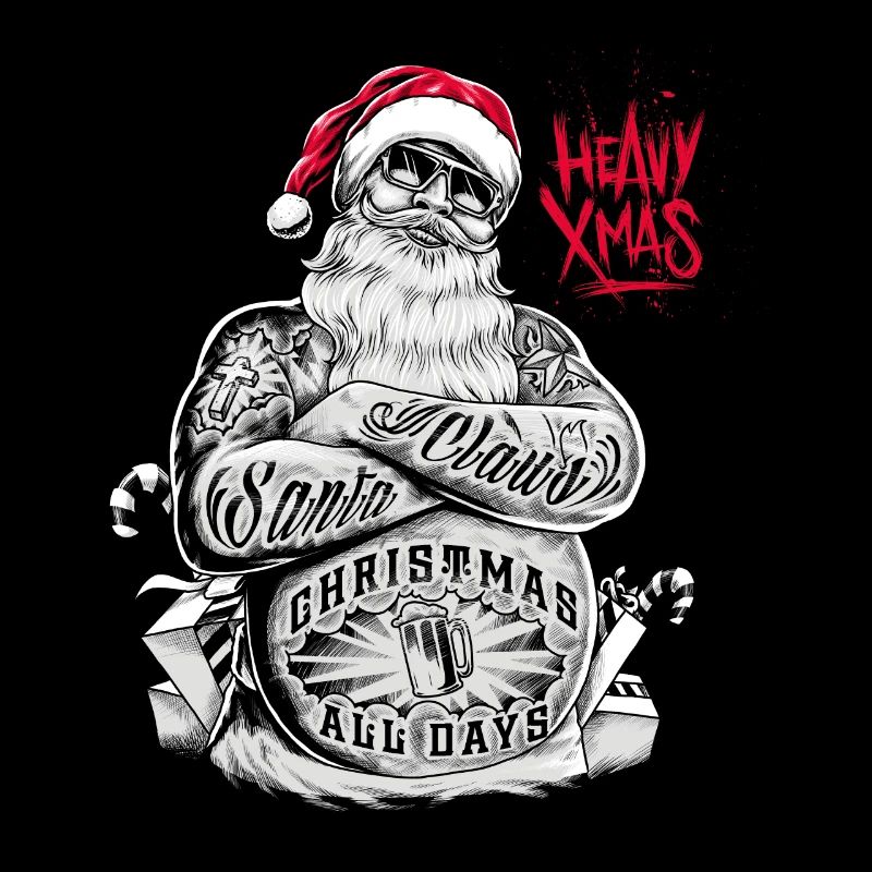 Xmas-Heavy - RAHMENLOS Design Geschenk