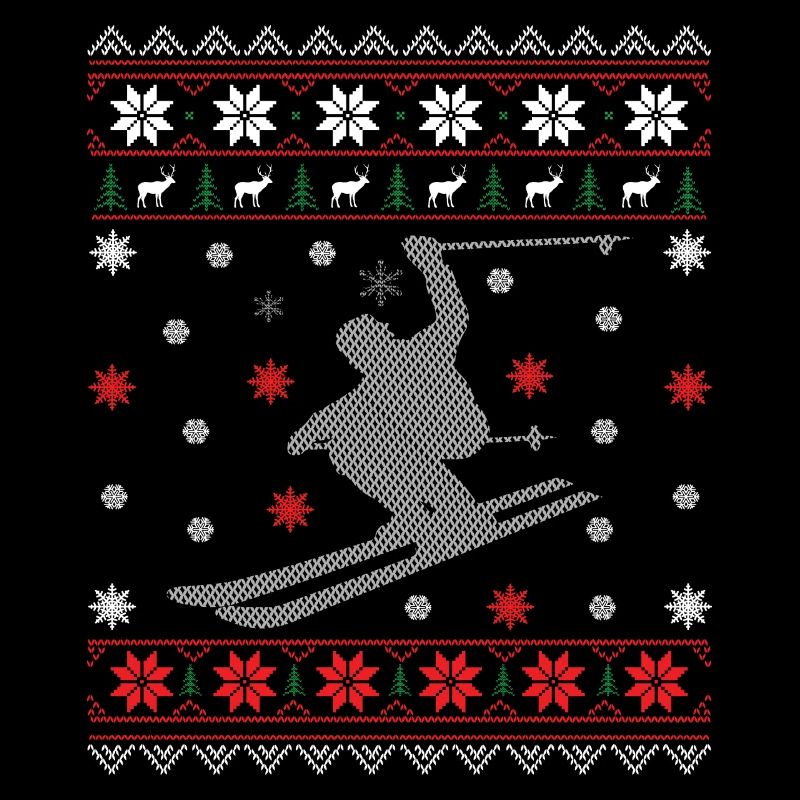 Ski - Noël laid