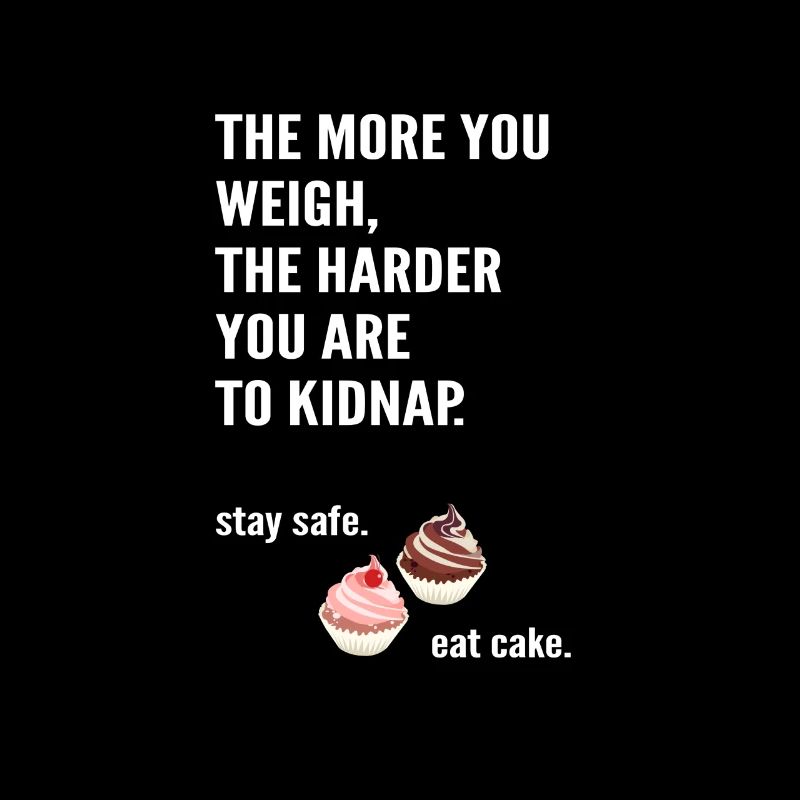 Plus vous pesez, plus vous êtes à kidnapper.