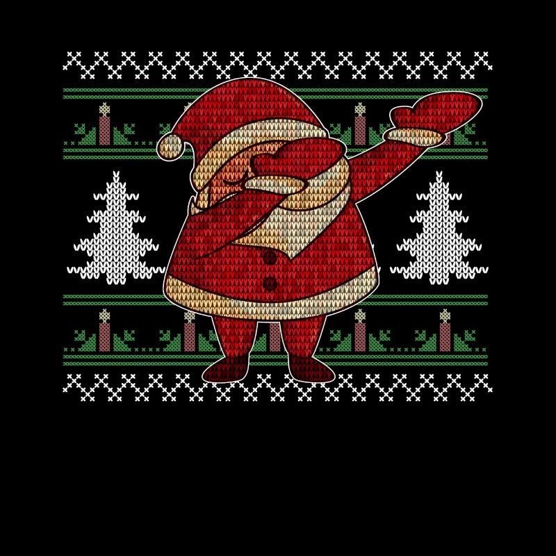 Dabbing Santa Ugly Shirt
