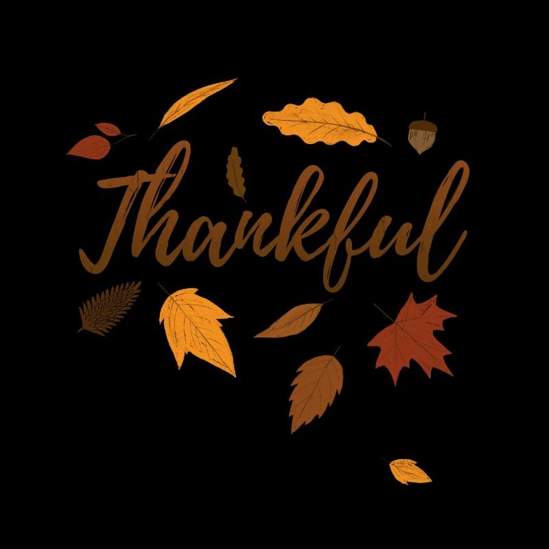 Dankbarer Herbst-Erntedankfest-Geschenk-Fall-Liebe