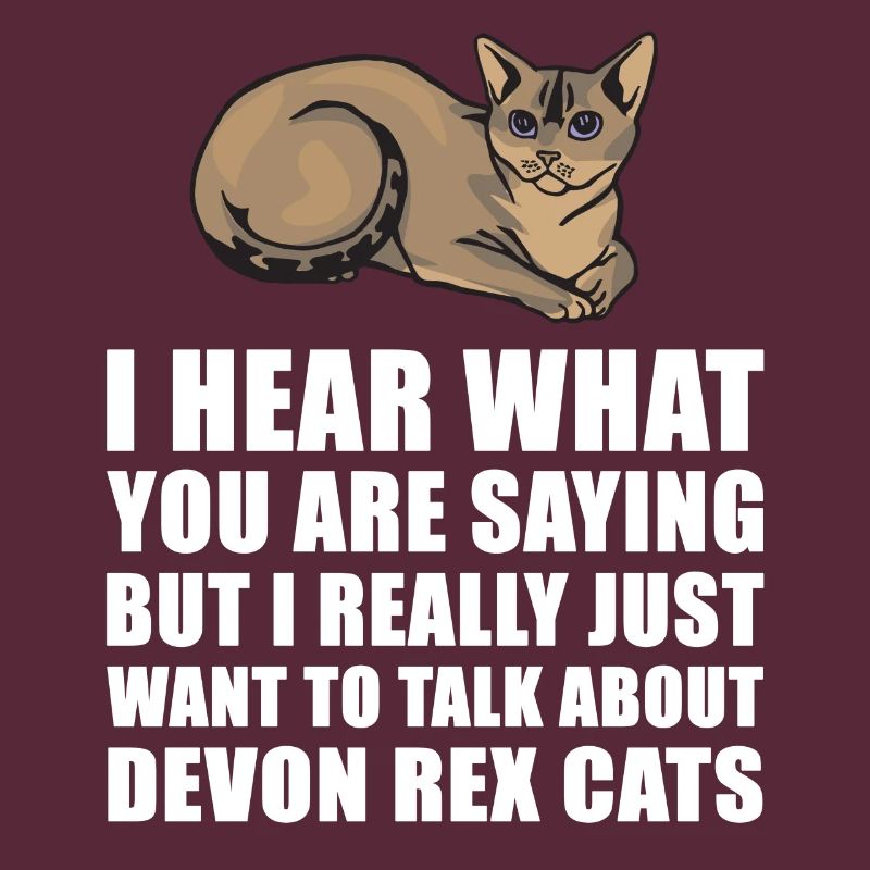 Devon Rex Cat Cute Gift