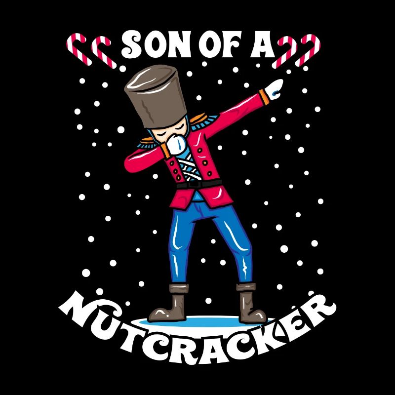 Dabbing Nutcracker Christmas gift DAB