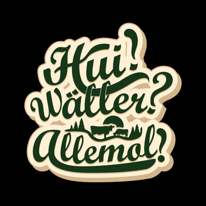 Typischer Westerwälder Kneipenspruch GESCHENK