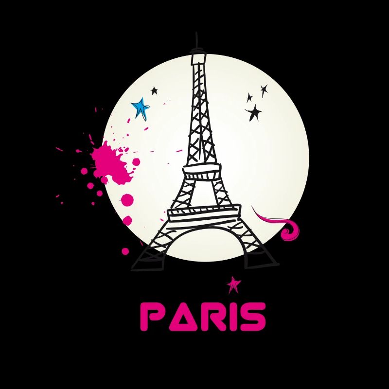 paris eiffelturm scribble love fasion trip tourist