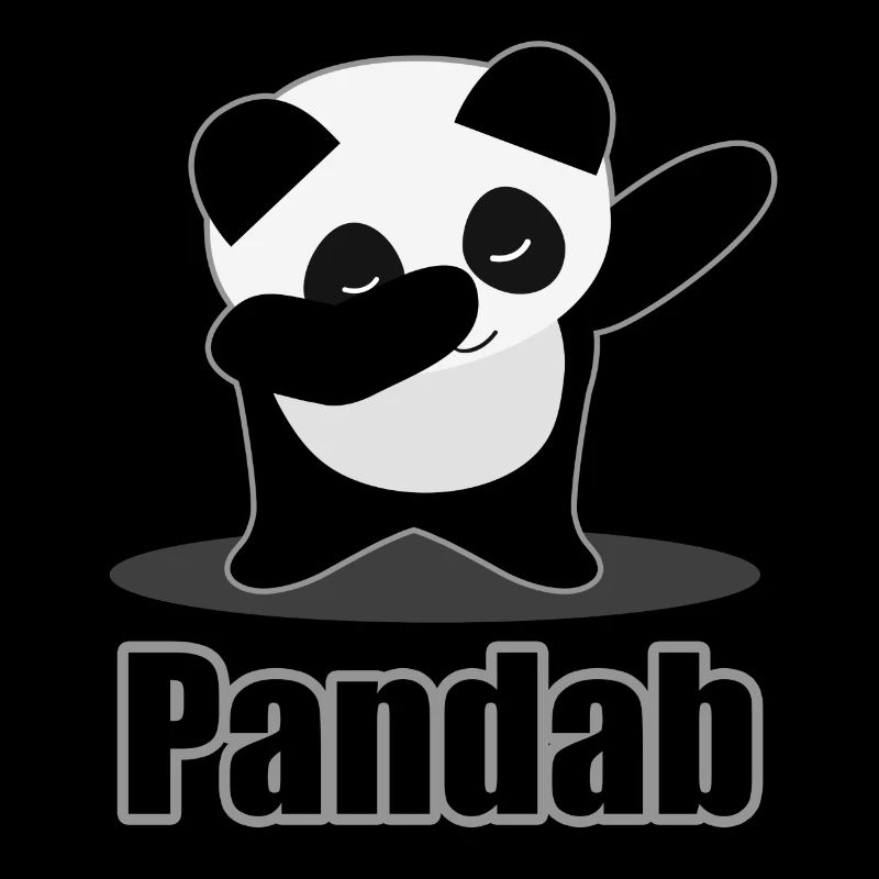 Panda Dab Tier Natur cool Hipster Geschenk süß