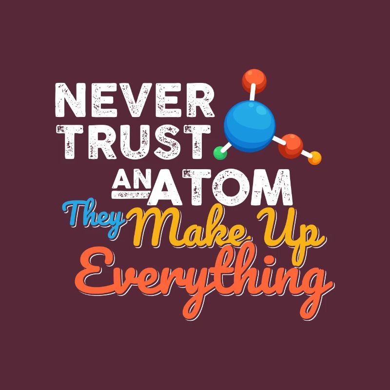 Science Chemistry Math Physics Nerd Atom