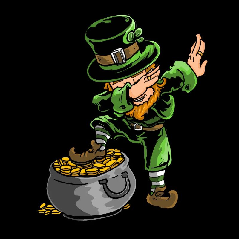 Dabbing Leprechaun Leprechaun St Patrick's Day T-shirts