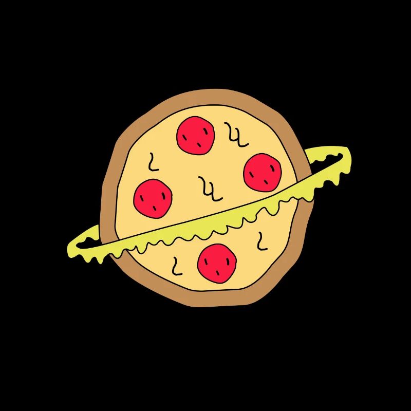 Pizza Cercle de croûte