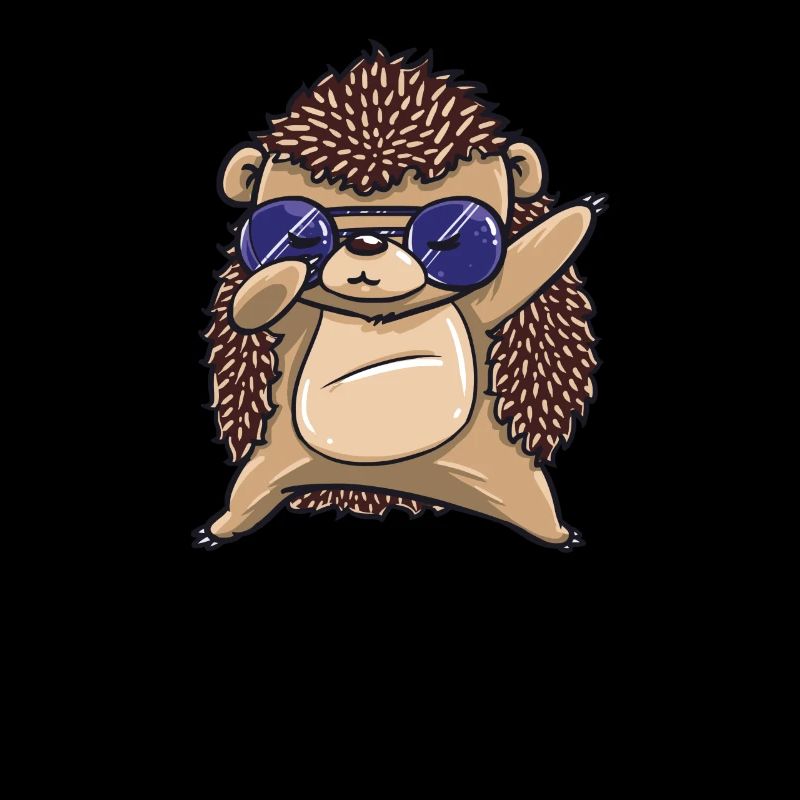 Dabbing dab hedgehog dab gift birthday funny
