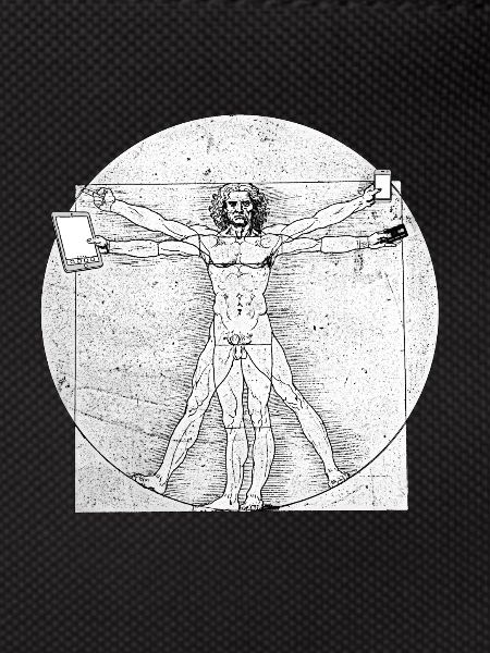 Homme moderne de Vitruve
