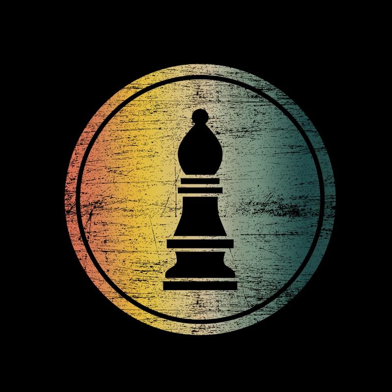 Schach Bauer Läufer Springer Geschenk Idee Nerds