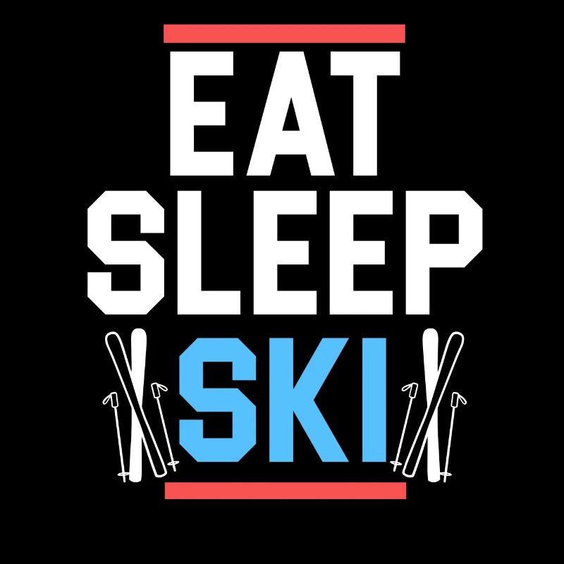 Eat Sleep Ski t-shirt