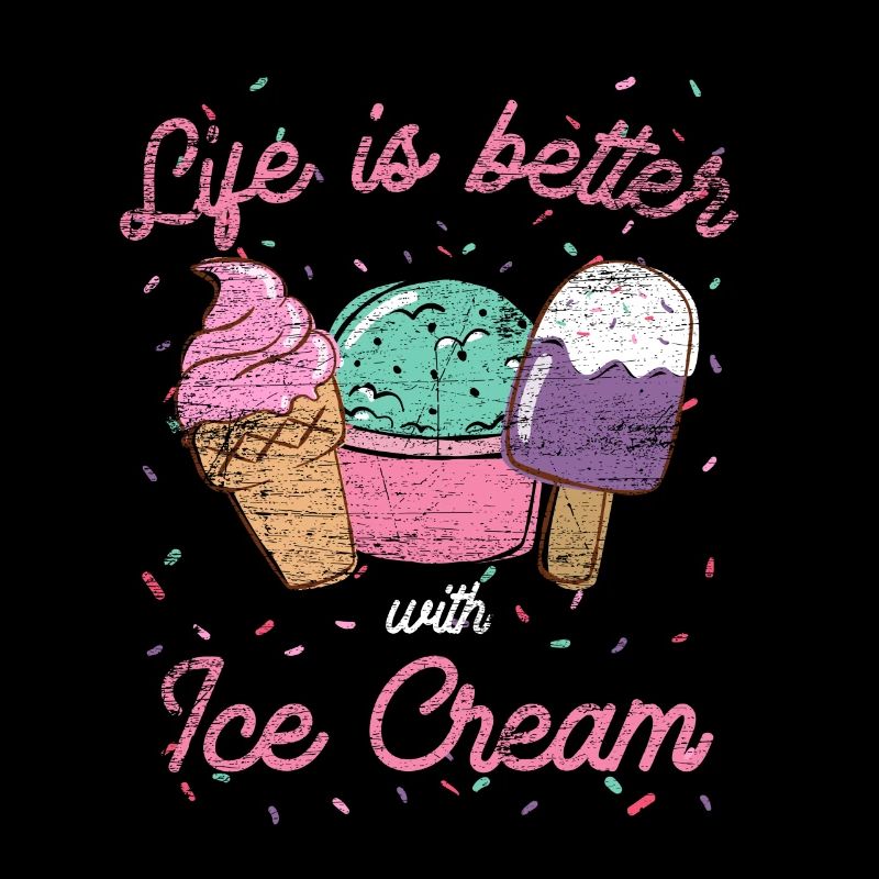 Eiscreme Softeis Wassereis Sonne Sommer Geschenk