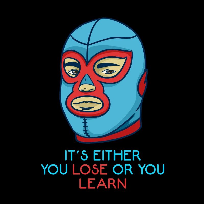 Entweder du verlierst oder du lernst