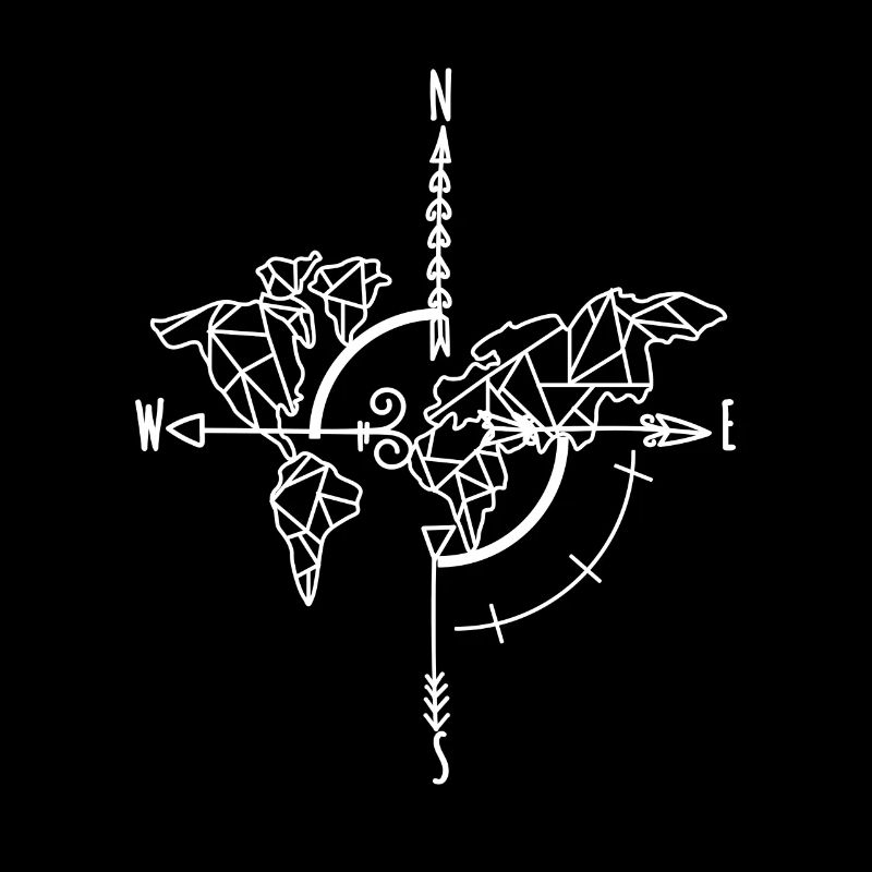 Directions Map World Map Compass