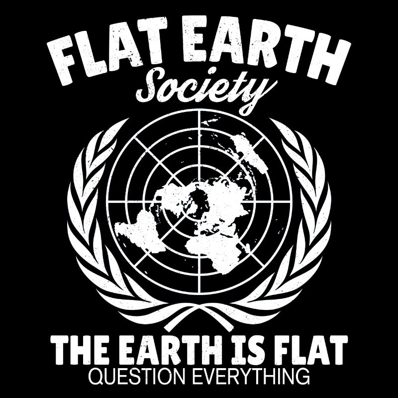 Flache Erde Astrologie Flat Earth Erde Geschenk