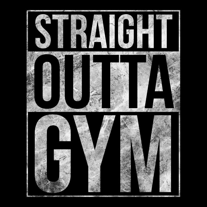Conception de remise en forme - Straight Outta Gym