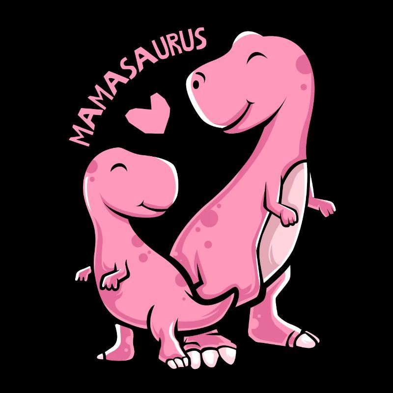 Mamasaurus - Graphique drôle de dinosaure