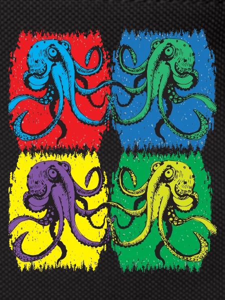 Octopus Pop Art