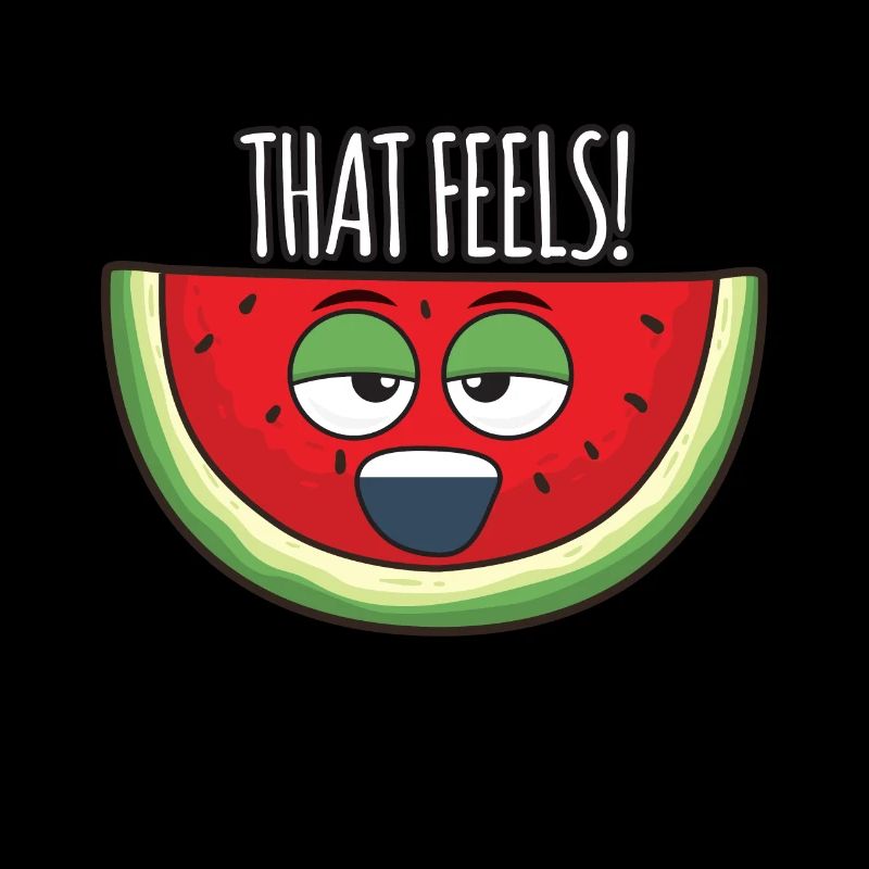 Freundliche Wassermelone