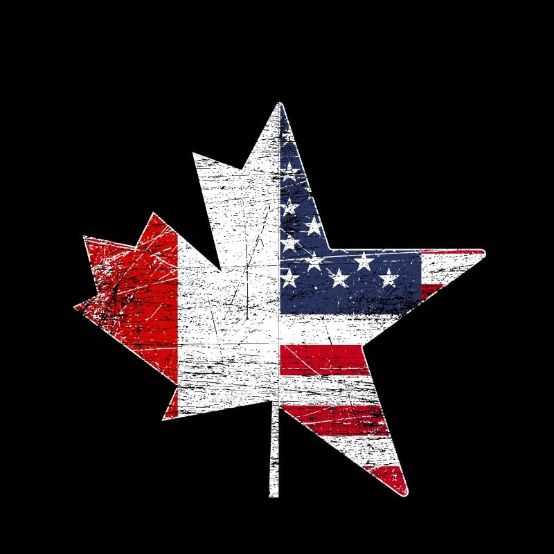 Canada USA Drapeau Maple Leaf Gift Nation Pays