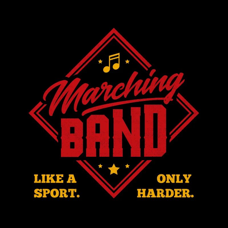 Marching Band Sport Saison TShirt wie ein Sport Onl