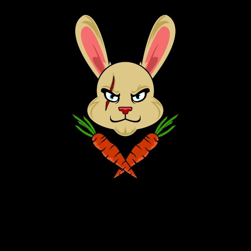 Skull and Bones BUNNY CARROTS HAPPY OST