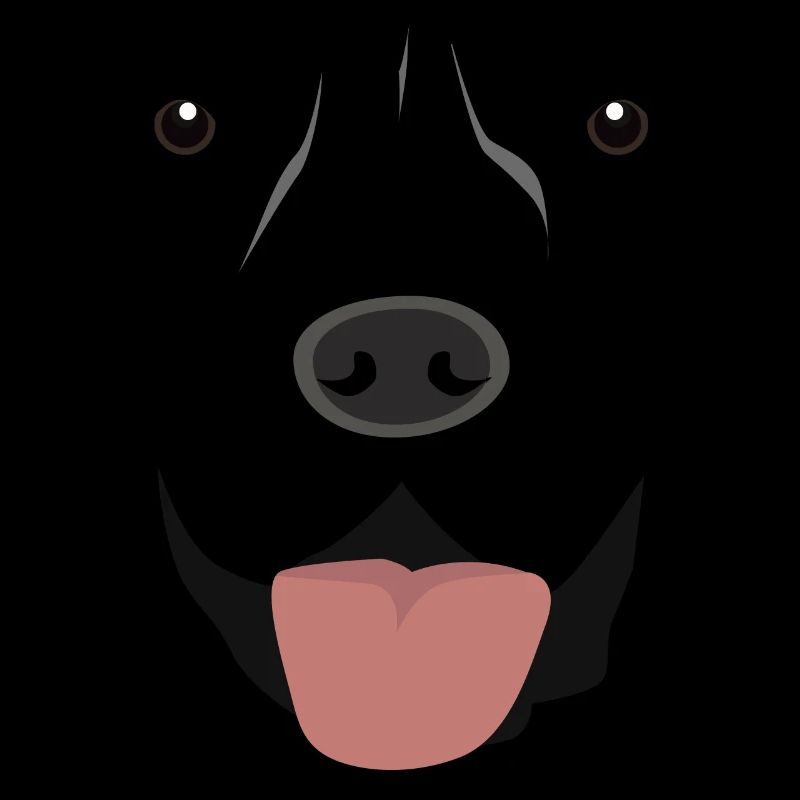 (Labrador-Gesicht)