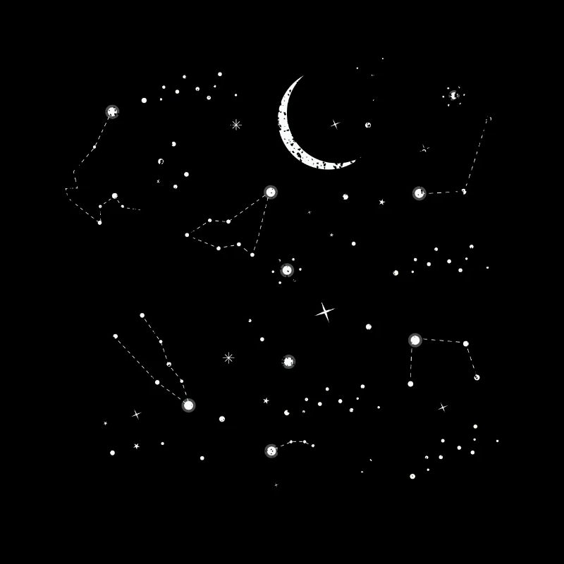 Lunar Night Constellation Pattern
