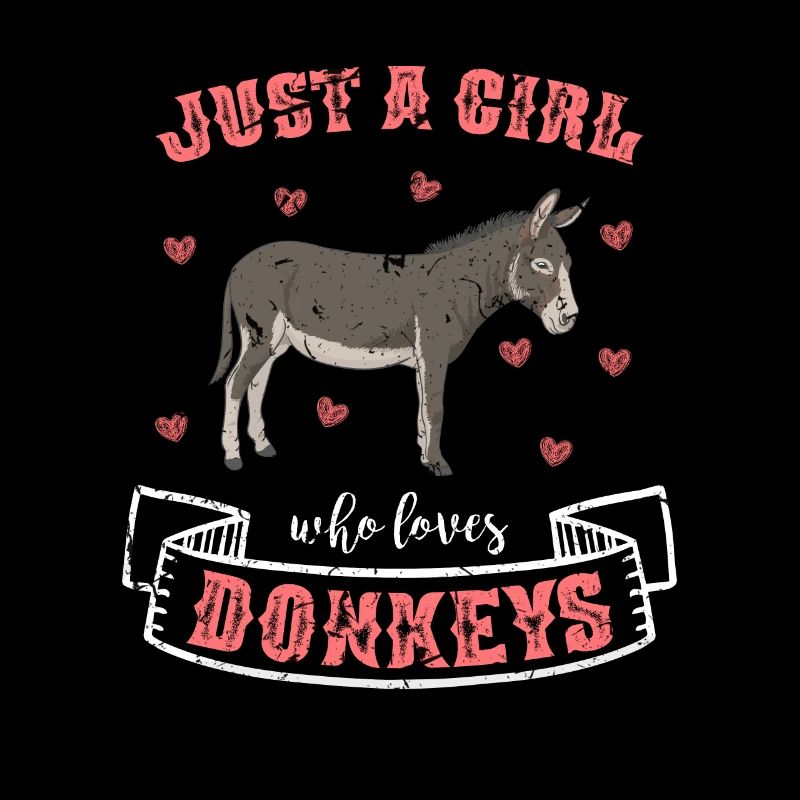 Esel Landei Mädchen