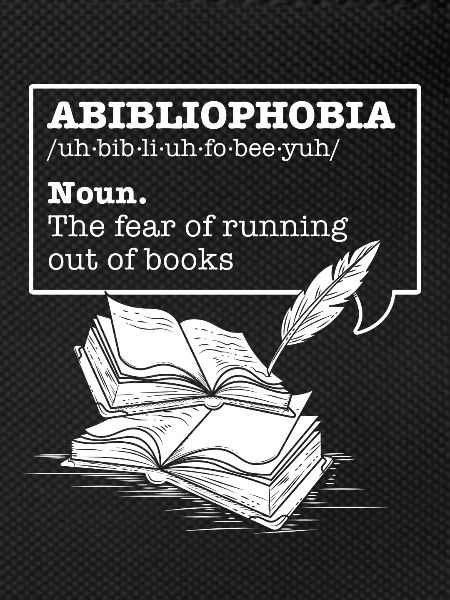 Abibliophobia