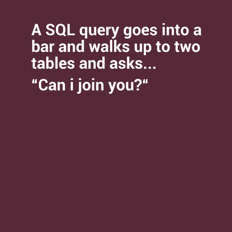 SQL Database Joke