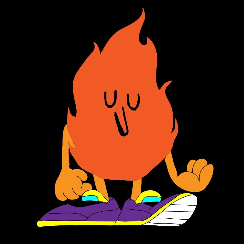 cool fire spark fire devil gift shirt