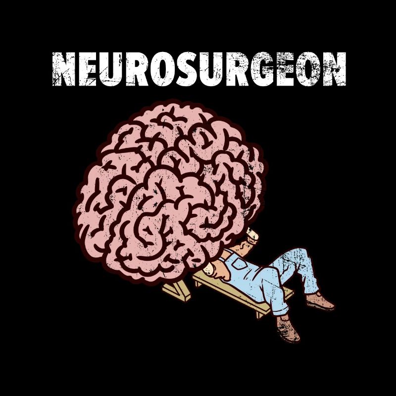 Neurochirurgie Gehirn Chirurgin Doktor Geschenk