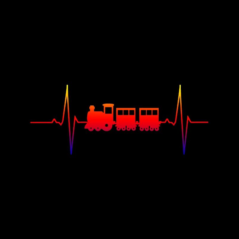 Model train heart pulse