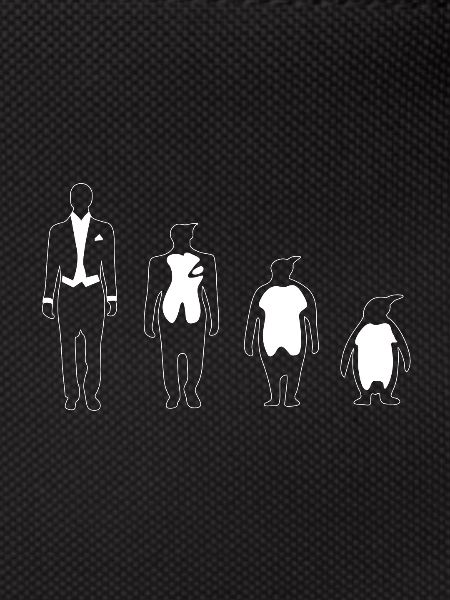 Evolution Mensch Pinguin