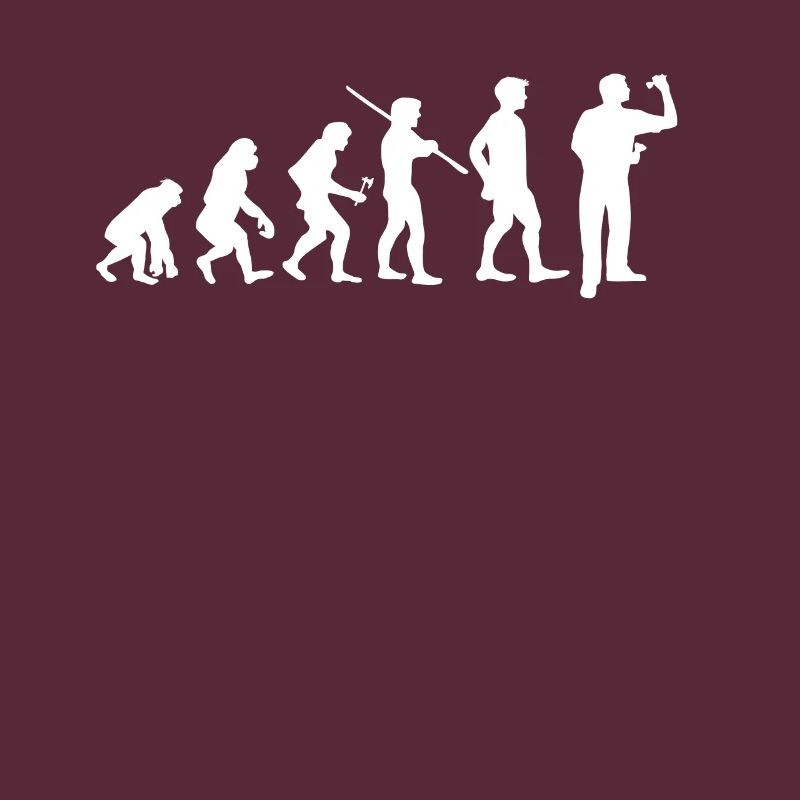 Human Evolution Darts Player