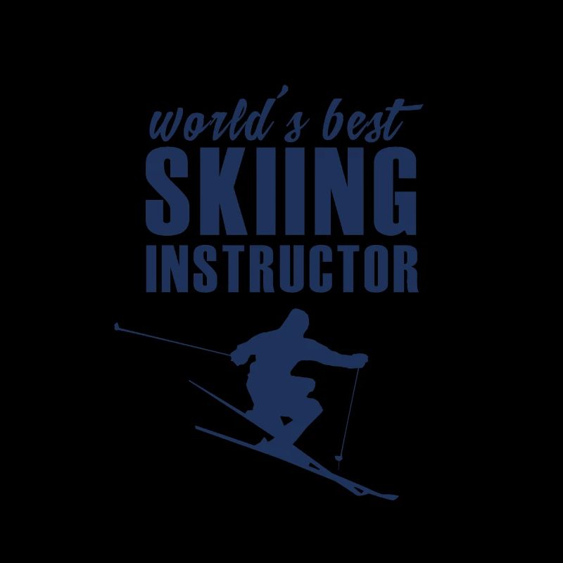 Ski Instructeur de ski Moniteur de Ski Coach Ski