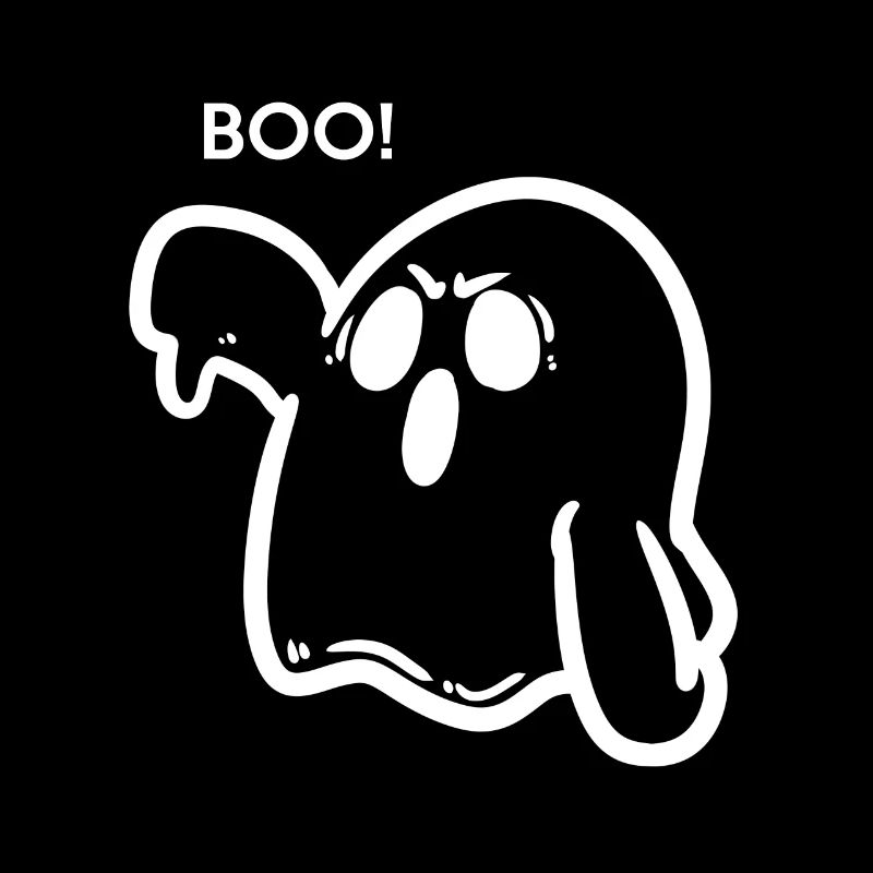 Halloween Ghost Creepy Spooky Scared Horror Party