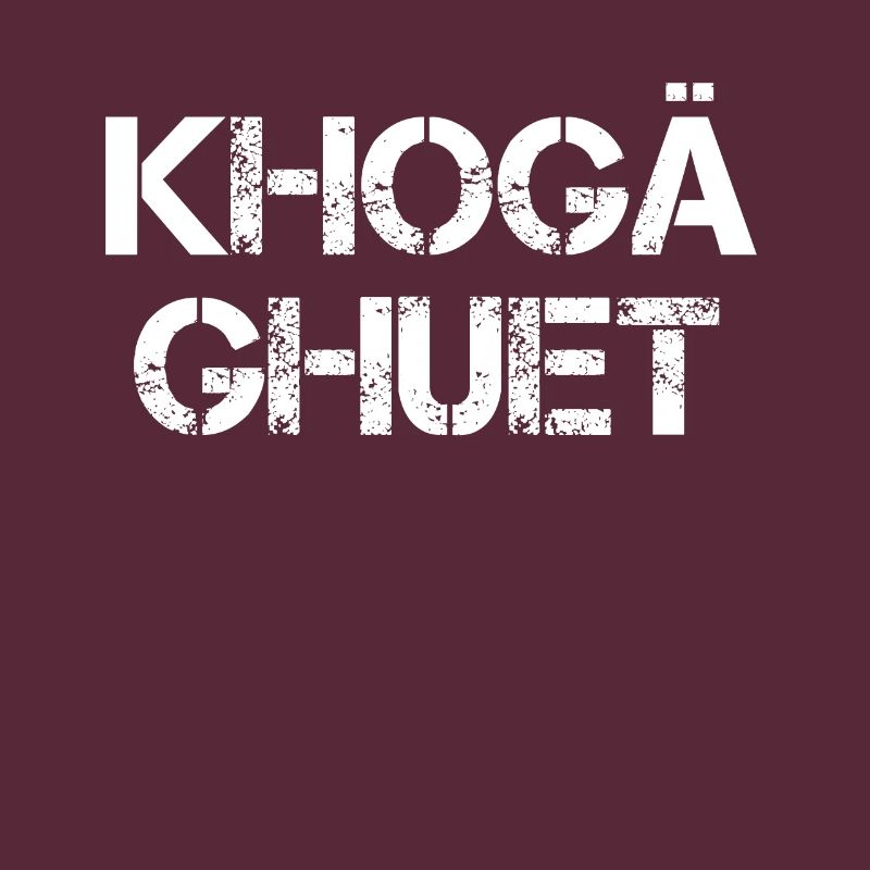 Cadeau dialecte dialecte Khogä Ghuet