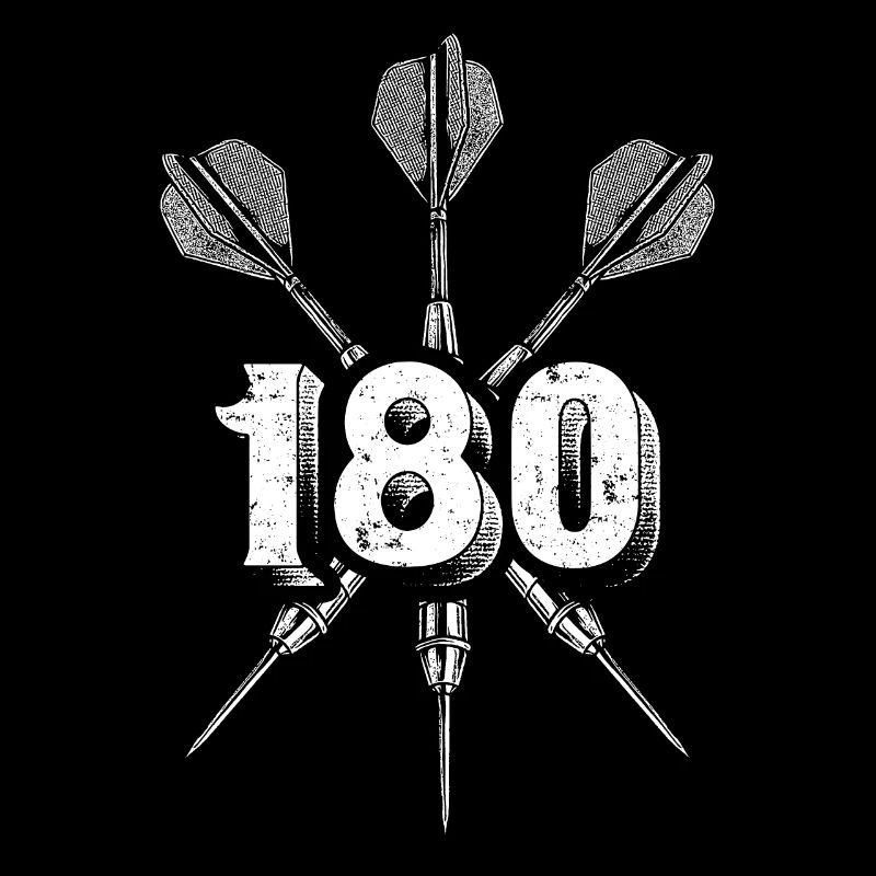 180 Darts Darts Darts Steeldarts Gift