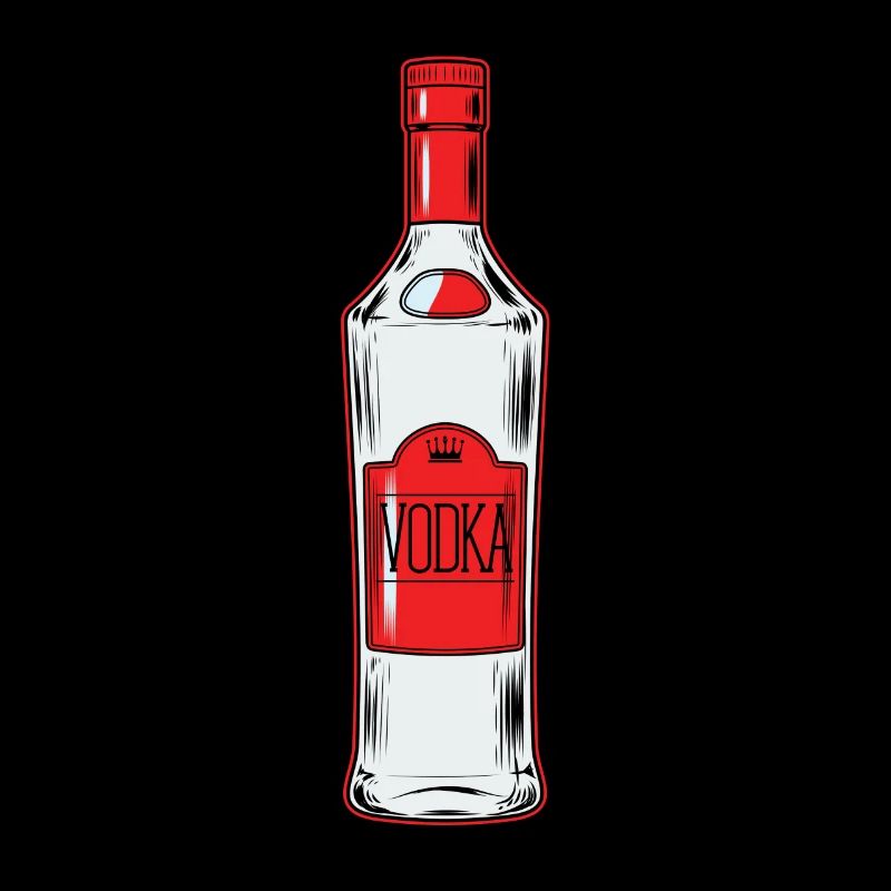 Vodka Flasche