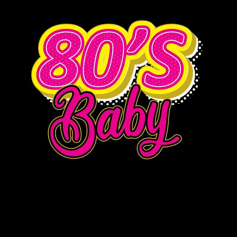 80s Baby 80s Retro Glow