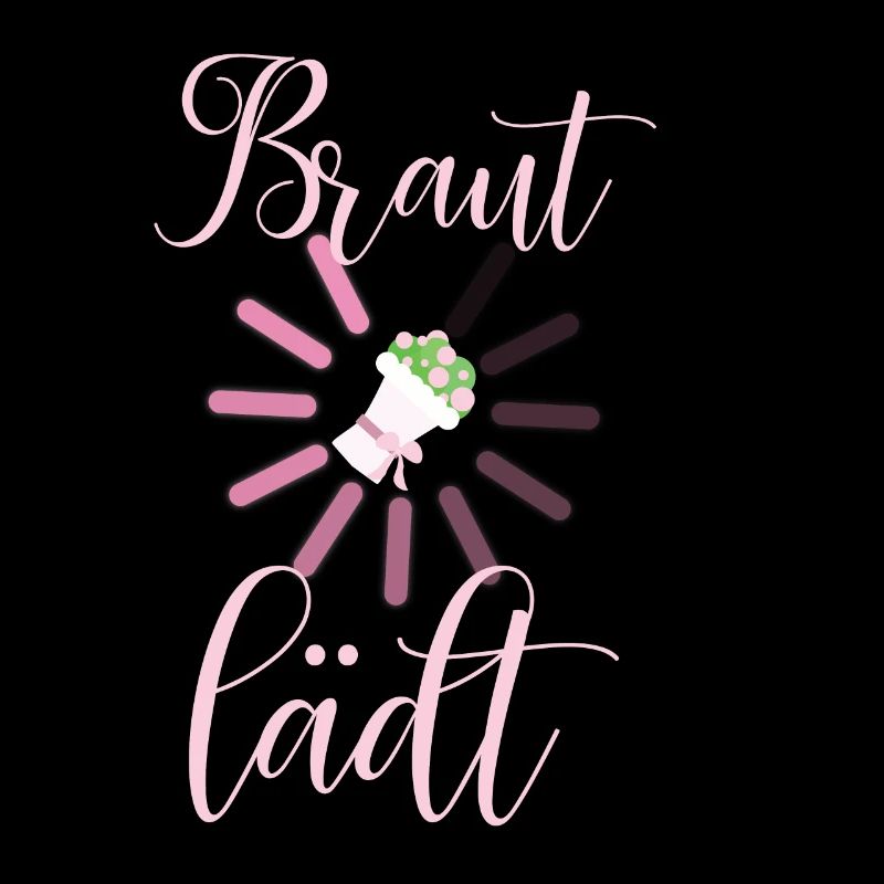 Braut lädt Hochzeit Junggesellinnenabschied