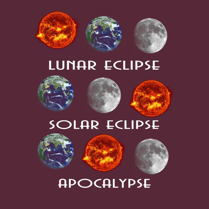 Eclipse Lunaire Eclipse Solaire Apocalypse