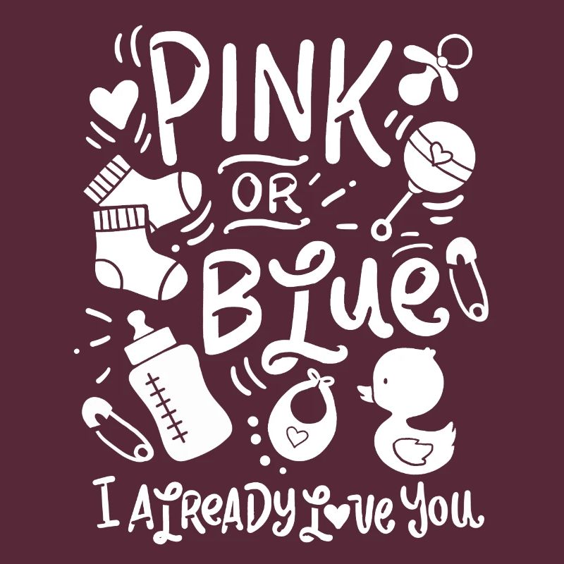 Geschlecht decken Rosa oder Blau auf