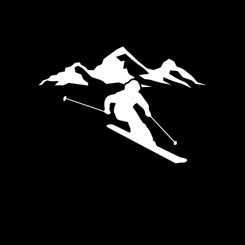 Skifahrer