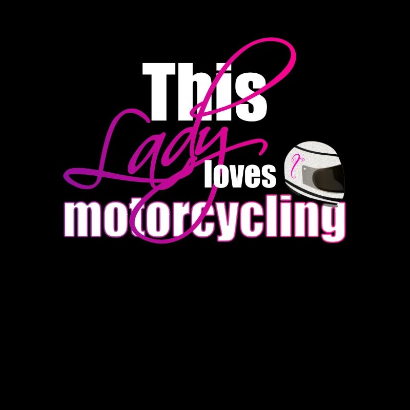 Motorrad Motorradfahrerin Dame Geschenk