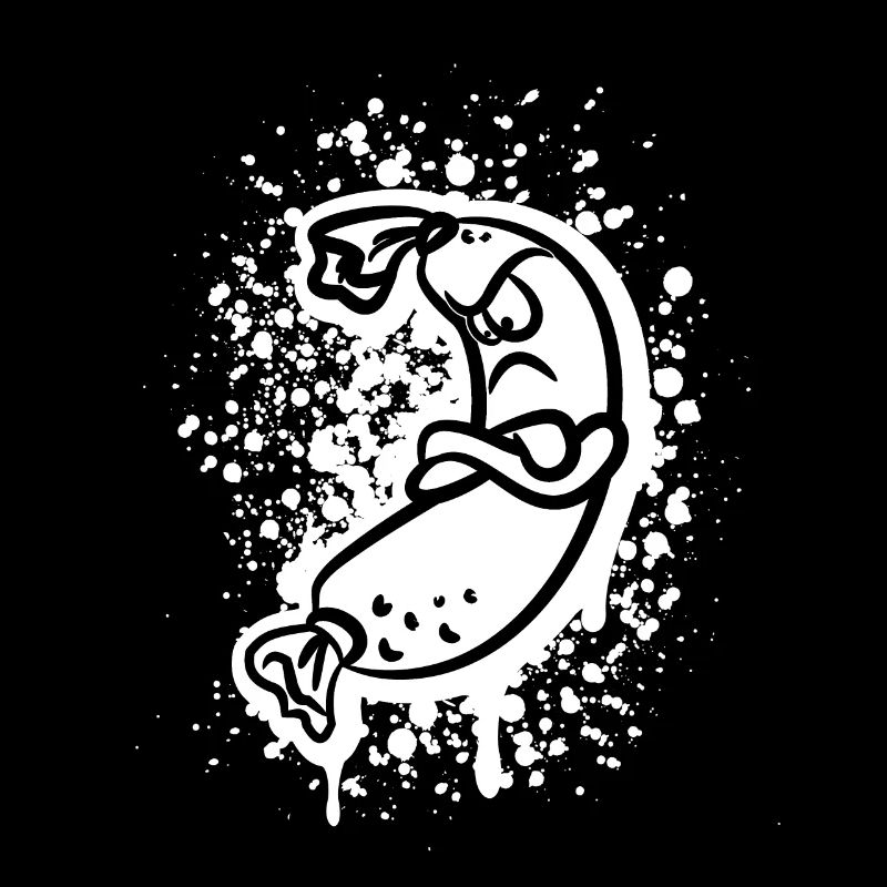 Beleidigte Leberwurst Essen Comic Funny Food Shirt